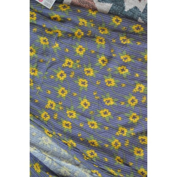 LuLaRoe Sarah S Long Floral Cardigan Duster Womens Open Front Sweater Spring Eas - Picture 2 of 7